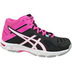Buty do siatkówki damskie, Gel-Beyond 5 MT. Czarne obuwie sportowe damskie Asics, bez wzorów, do siatkówki. Za 349.99 zł.