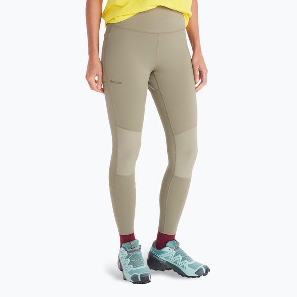 Spodnie damskie Marmot Rock Haven Hybrid Tights. Zielone spodnie materiałowe damskie Marmot, s, bez wzorów, trekkingowe. Za 309.99 zł.