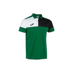 Polo Joma Crew V. Czarne koszulki polo męskie Joma, m, bez wzorów, eleganckie, bez ramiączek. W wyprzedaży za 123.40 zł.