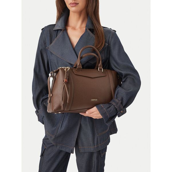 Torebka MEXX. Brązowe torebki do ręki damskie Mexx, bez wzorów, bez dodatków. Za 249.99 zł.