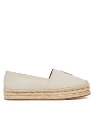 BOSS Espadryle Madeira 50563453 Beżowy. Brązowe espadryle damskie Boss, bez wzorów, z materiału, bez obcasa, bez zapięcia. Za 629.99 zł.