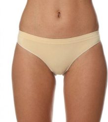 Brubeck Stringi damskie TH00182A Comfort Cotton beżowe r. L. Brązowe stringi damskie Brubeck, l, bez wzorów. Za 42.46 zł.