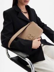 GINO ROSSI Torebka EO-LDA8553 Beżowy. Brązowe torebki do ręki damskie Gino Rossi, bez wzorów, z materiału, bez dodatków. Za 279.99 zł.