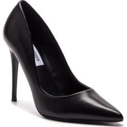Szpilki STEVE MADDEN - Daisie Heel SM11000019-03001-017 Black Leather. Czarne szpilki damskie Steve Madden, ze skóry ekologicznej. W wyprzedaży za 309.00 zł.