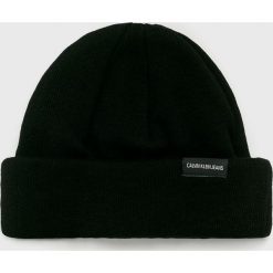 Calvin Klein Jeans - Czapka. Czarne czapki i kapelusze męskie Calvin Klein Jeans. Za 159.90 zł.