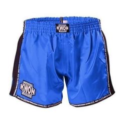 Szorty bokserskie Thaï femme Kwon Evolution. Niebieskie szorty damskie KWON, xs, bez wzorów, z dzianiny. Za 174.00 zł.