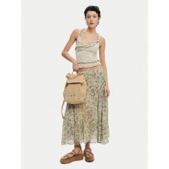 Plecak Desigual. Brązowe plecaki damskie Desigual, bez wzorów. Za 251.99 zł.