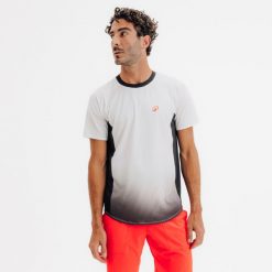 Koszulka do padla męska Kuikma Dry. Białe koszulki sportowe męskie KUIKMA, m, bez wzorów, z elastanu, bez kołnierzyka, bez ramiączek. Za 79.99 zł.