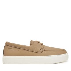 Mokasyny Calvin Klein. Brązowe mokasyny męskie Calvin Klein. Za 699.99 zł.
