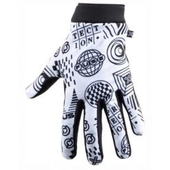 Rękawiczki rowerowe Bmx/ hulajnoga Fuse Omega. Czarne rękawiczki damskie Fuse, bez wzorów, z materiału. Za 252.00 zł.