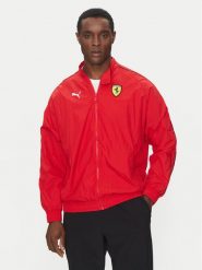 Puma Kurtka przejściowa Ferrari Race T7 630215 Czerwony Regular Fit. Czerwone kurtki męskie Puma, l, bez wzorów, z syntetyku, bez kaptura. Za 249.99 zł.