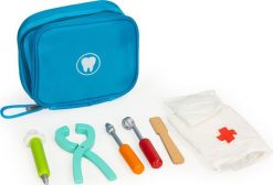 Ecotoys Zestaw dentysty torba z 7 akcesoriami dla dzieci. Torby i plecaki dziecięce ECOTOYS. Za 52.43 zł.
