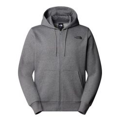 Bluza The North Face Simple Dome Full Zip. Szare bluzy męskie The North Face, m, bez wzorów, bez kaptura. Za 379.00 zł.