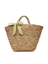 DeeZee Torebka BLB08-3 Beżowy. Brązowe torebki do ręki damskie DeeZee, bez wzorów, z materiału, bez dodatków. Za 139.99 zł.