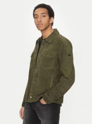JOOP! Jeans Kurtka skórzana 15 Georg 80000766 Zielony Regular Fit. Zielone kurtki męskie JOOP! Jeans, m, bez wzorów, z jeansu, bez kaptura. Za 1,499.00 zł.