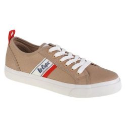 Buty Lee Cooper LCW-22-31-0831L różowe. Czerwone trampki i tenisówki damskie bez wzorów, z materiału, bez zapięcia. Za 139.50 zł.