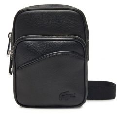 Saszetka Lacoste. Czarne saszetki męskie Lacoste, młodzieżowe, małe. Za 439.99 zł.