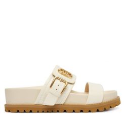 Klapki Liu Jo. Klapki damskie Liu Jo, bez wzorów, bez obcasa. Za 469.99 zł.