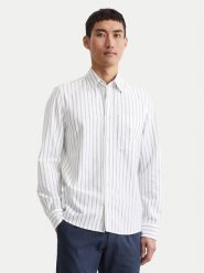 Marc O'Polo Koszula 428 7313 42390 Biały Regular Fit. Białe koszule męskie Marc O'Polo, m, bez wzorów, z bawełny, bez kołnierzyka, bez ramiączek. Za 219.99 zł.