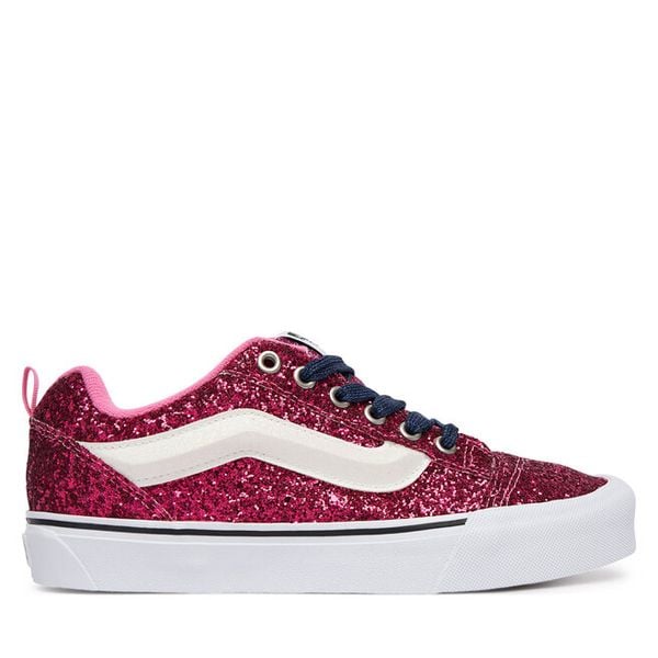 Tenisówki Vans. Czerwone trampki i tenisówki damskie Vans, bez wzorów, bez zapięcia. Za 449.99 zł.