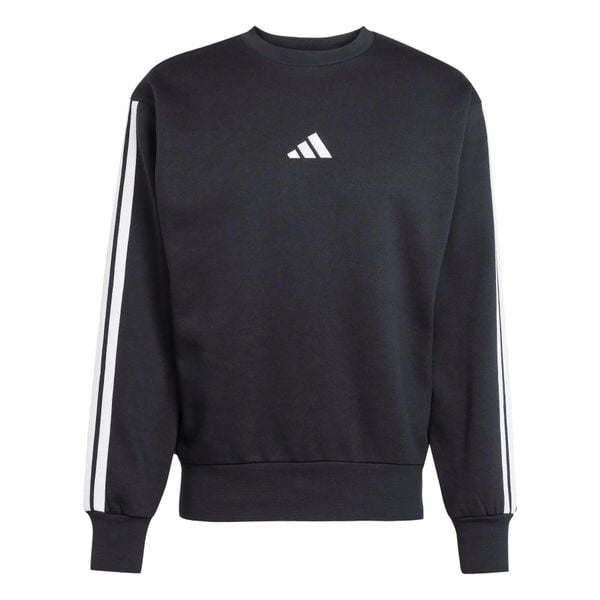 Bluza adidas Essentials Three Stripes. Czarne bluzy męskie Adidas, xl, bez wzorów, z materiału, bez kaptura. Za 219.00 zł.