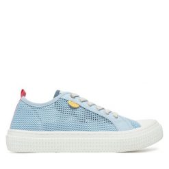 Trampki Roxy. Niebieskie trampki i tenisówki damskie Roxy, bez wzorów, bez zapięcia. Za 119.99 zł.