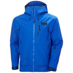 Kurtka turystyczna Helly Hansen Odin 9 Worlds 3.0. Niebieskie kurtki męskie Helly Hansen, m, bez wzorów, bez kaptura. W wyprzedaży za 1,906.00 zł.