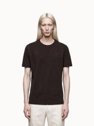 Koszulka Le Coq Sportif Essential. Brązowe koszulki sportowe męskie le coq sportif, l, bez wzorów, z materiału, bez kołnierzyka, bez ramiączek. Za 256.00 zł.