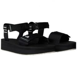 Sandały turystyczne damskie The North Face W Skeena Platform. Czarne sandały damskie The North Face, bez wzorów, bez obcasa, bez zapięcia. Za 292.00 zł.