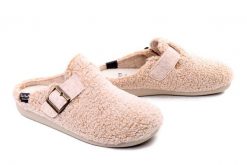 Toni Pons MIMA-NV beige, klapki damskie. Brązowe klapki damskie Toni Pons, bez wzorów, bez obcasa. Za 149.90 zł.