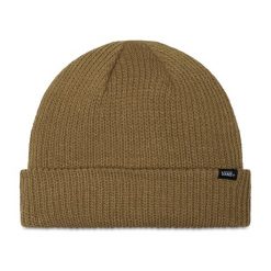Czapka Vans. Brązowe czapki i kapelusze damskie Vans, na zimę, bez wzorów. Za 109.99 zł.