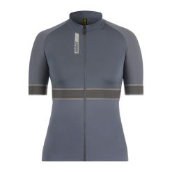 Damski jersey Mavic Ksyrium. Niebieskie koszulki sportowe damskie MAVIC, bez wzorów, z jersey, bez kołnierzyka, bez ramiączek, rowerowe. W wyprzedaży za 486.00 zł.