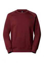 The North Face sweter casual męski raglan S czerwony. Czerwone swetry przez głowę męskie The North Face, m, bez wzorów, z bawełny, bez kołnierzyka. Za 454.99 zł.
