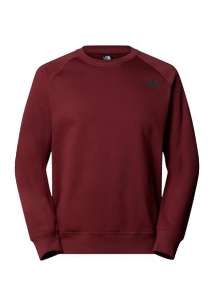 The North Face sweter casual męski raglan S czerwony. Czerwone swetry przez głowę męskie The North Face, m, bez wzorów, z bawełny, bez kołnierzyka. Za 454.99 zł.