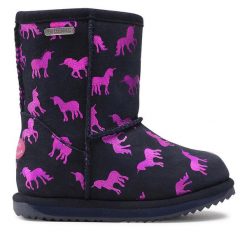 Śniegowce EMU Australia. Czarne śniegowce dziewczęce Emu Australia, bez zapięcia. Za 479.99 zł.