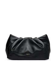 Furla Torebka Delia Mini WE00880 BX2269 CN O6000 Czarny. Czarne kopertówki damskie Furla, bez wzorów, ze skóry, bez dodatków. Za 919.99 zł.