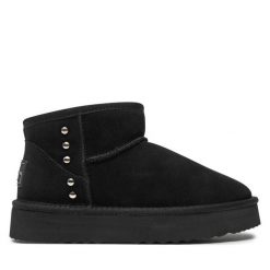 Śniegowce Pepe Jeans. Czarne śniegowce i trapery damskie Pepe Jeans, z jeansu. Za 269.99 zł.