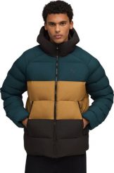 Kurtka męska Puma Mono Hooded zielono-brązowo-czarna 688367 75 L. Brązowe kurtki męskie Puma, l, bez wzorów, bez kaptura. Za 608.67 zł.