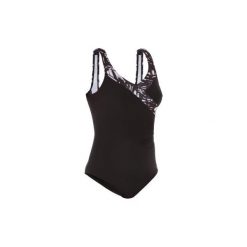 Strój jednoczęściowy do aquafitness Karli Boo damski. Czarne kostiumy jednoczęściowe damskie NABAIJI, bez wzorów, z dzianiny, na jogę i pilates. Za 99.99 zł.
