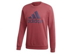 Bluza męska bez kaptura ADIDAS M FAV SWT S. Czerwone bluzy męskie Adidas, m, bez wzorów, z bawełny, bez kaptura. Za 229.00 zł.