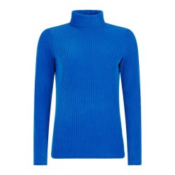 Sweter damski Protest Pearla. Niebieskie swetry damskie Protest, na zimę, bez wzorów, sportowe, bez kołnierzyka, bez ramiączek, bez kaptura. Za 206.50 zł.