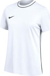 Nike Koszulka damska Nike Dri-Fit Park 26 biała HM7160 100 XS. Białe t-shirty damskie Nike, xs, bez wzorów, bez kołnierzyka. Za 63.71 zł.