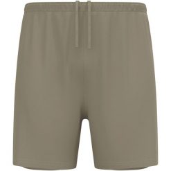 Spodenki męskie Odlo ESSENTIAL 6 INCH 2-in-1 short. Brązowe krótkie spodenki sportowe męskie Odlo, m, bez wzorów, do biegania. W wyprzedaży za 242.99 zł.