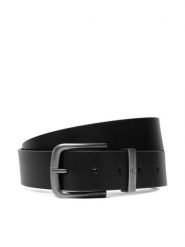 Calvin Klein Pasek Seasonal Logo Tumbled 35Mm Fixed LV04D7128G Czarny. Czarne paski damskie Calvin Klein, bez wzorów, ze skóry. Za 249.99 zł.