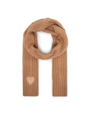 Guess Szalik J6BZ41 Z1524 Brązowy jasny. Brązowe rękawiczki dziecięce Guess, z aplikacjami. Za 134.99 zł.