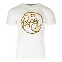 Pepe Jeans T-Shirt Męski Meidinger, Xl, Biały. T-shirty męskie marki Pepe Jeans. W wyprzedaży za 100.00 zł.