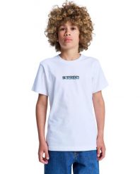 Koszulka z krótkim rękawem dla Chłopcy MEDITATING Biały. Białe t-shirty dla chłopców DC Shoes, bez wzorów, z bawełny, bez ramiączek. Za 109.99 zł.