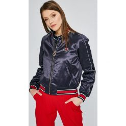 Tommy Hilfiger - Kurtka bomber Sandra. Szare kurtki damskie Tommy Hilfiger, z elastanu. W wyprzedaży za 669.90 zł.