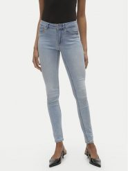 Vero Moda Jeansy Flash 10300174 Niebieski Skinny Fit. Niebieskie jeansy damskie Vero Moda. Za 209.99 zł.
