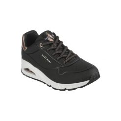 Sneakersy damskie Skechers Uno - Shimmer Away. Białe obuwie sportowe damskie Skechers, bez wzorów, z gumy, trekkingowe, Skechers Sport. Za 312.99 zł.